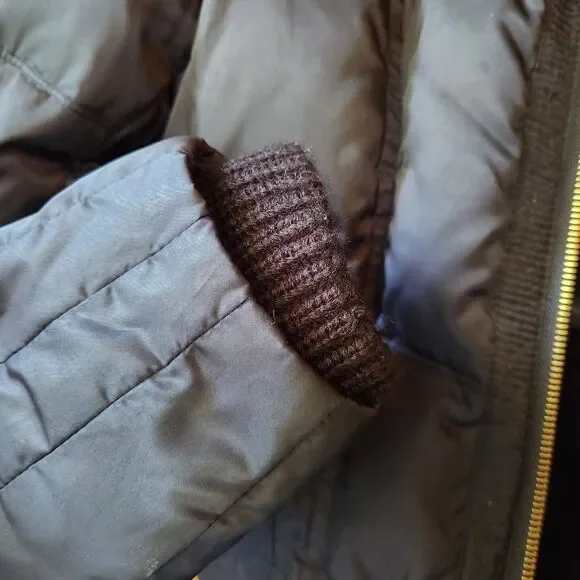 Vince Camuto Faux Fur Trim midweight down coat women XS Winter puffer - Picture 9 of 11